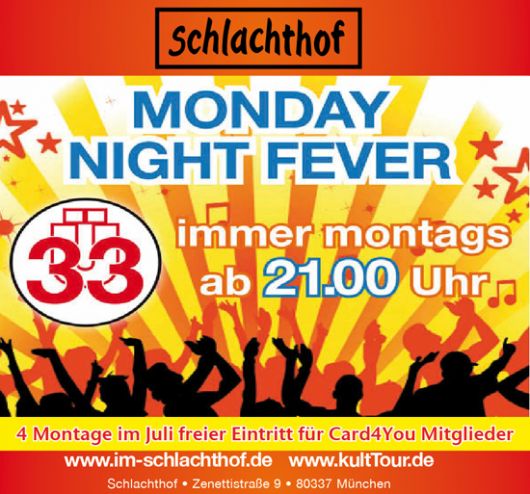 Bild zu 01.07.2010: Monday Night Fever im Schlachthof